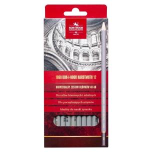 Opakowanie Zestaw ołówkówi grafitowych 1860 12szt