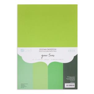 Opakowanie Zestaw papierów A4 Green Tones 220g  20 ark.