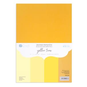 Opakowanie Zestaw papierów A4 Yellow Tones 220g  20 ark.