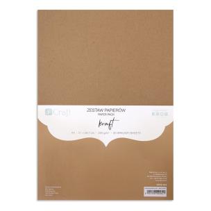 Opakowanie Zestaw papierów kraft A4 20ark
