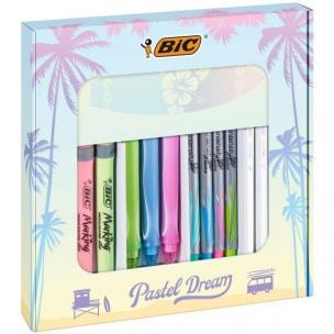 Opakowanie Zestaw Pastel Dream 15szt BIC