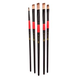 Opakowanie Zestaw pędzli płaskich 5szt