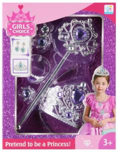 Zestaw piękności biżuteria księżniczki. Wydawca: Mega Creative. Multiszop.pl Opakowanie Zestaw piękności biżuteria księżniczki