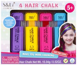 Zestaw piękności do malowania włosów. Wydawca: Mega Creative. Multiszop.pl Opakowanie Zestaw piękności do malowania włosów