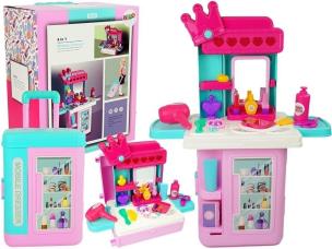 Zestaw piękności toaletka w walizce. Wydawca: Leantoys. Multiszop.pl Opakowanie Zestaw piękności toaletka w walizce