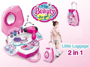 Opakowanie Zestaw Piękności w walizce różowy