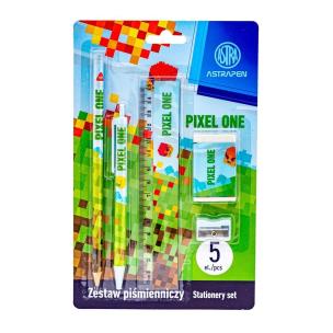 Opakowanie Zestaw piśmienniczy 5el Pixel ASTRA