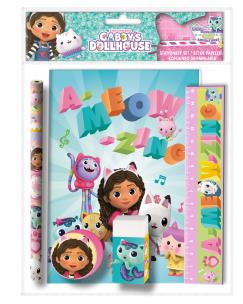 Opakowanie Zestaw piśmienniczy Gaabby's Dollhouse 5 elementów GD00034