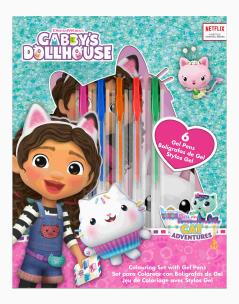 Zestaw piśmienniczy Gabby's Dollhouse 7 elementów  GD00064. Wydawca: Kids Euroswan. Multiszop.pl Opakowanie Zestaw piśmienniczy Gabby's Dollhouse 7 elementów  GD00064