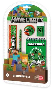 Zestaw piśmienniczy Minecraft 5 elementów MC00038. Wydawca: Kids Euroswan. Multiszop.pl Opakowanie Zestaw piśmienniczy Minecraft 5 elementów MC00038