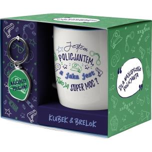 Zestaw prezentowy dla Najlepszego Policjanta. Wydawca: Be-Happy Gifts. Multiszop.pl Opakowanie Zestaw prezentowy dla Najlepszego Policjanta