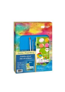 Opakowanie Zestaw prezentowy Malowanie akwarelami HAPPY COLOR