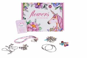 Opakowanie Zestaw profesjonalny do tworzenia bransoletek 162 sztuki