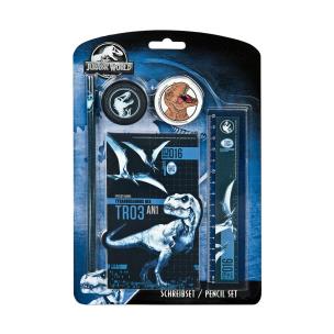 Zestaw przyborów szkolnych Jurassic World 5el. Wydawca: Cass Film. Multiszop.pl Opakowanie Zestaw przyborów szkolnych Jurassic World 5el
