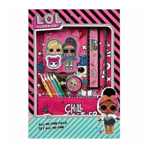 Opakowanie Zestaw przyborów szkolnych LOL Surprise 12el