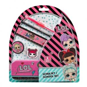 Opakowanie Zestaw przyborów szkolnych LOL Surprise 6el