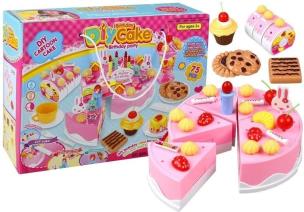 Zestaw przyjęcie urodzinowe tort. Wydawca: Leantoys. Multiszop.pl Opakowanie Zestaw przyjęcie urodzinowe tort