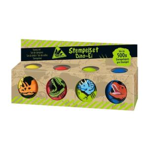 Zestaw Sstempelków Dinozaury. Wydawca: Moses. Multiszop.pl Opakowanie Zestaw Sstempelków Dinozaury