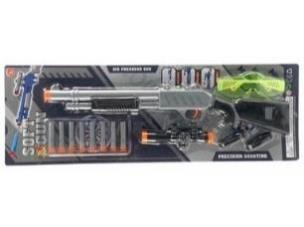 Opakowanie Zestaw strzelba + 8 pocisków + akcesoria