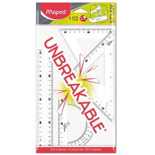 Opakowanie Zestaw Study niełamliwy 4 elementy MAPED