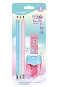 Opakowanie Zestaw szkolny pastel 5 elementów