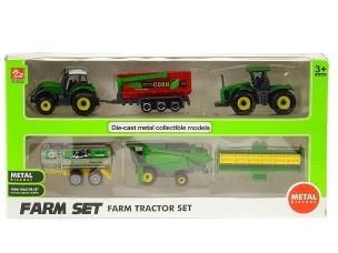 Opakowanie Zestaw traktorów metalowych