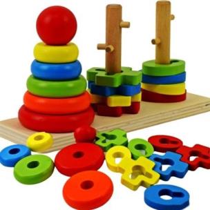 Opakowanie Zestaw układanek piramidy