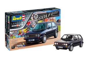 Zestaw upominkowy 1:24 35 years VW Golf1. Wydawca: Revell. Multiszop.pl Opakowanie Zestaw upominkowy 1:24 35 years VW Golf1