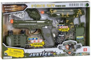 Opakowanie Zestaw wojskowy z pistoletem na baterie