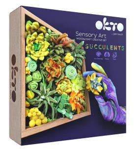 Opakowanie Zestaw Wood&Craft Sukulenty - Energia 21x21cm