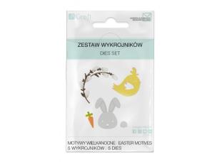 Opakowanie Zestaw wykrojników motywy Wielkanocne 5 szt.