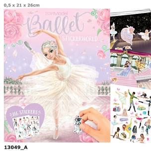 Opakowanie Zestaw z naklejkami Balet Top Model 13049A