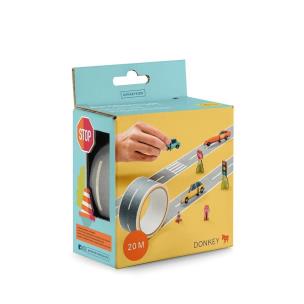 Zestaw z taśmą samoporzylepną Autostrada. Wydawca: Donkey. Multiszop.pl Opakowanie Zestaw z taśmą samoporzylepną Autostrada