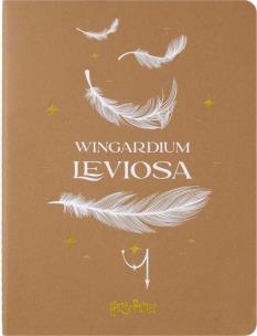 Zeszyt 19x25 linia 60K Harry Potter Wingardium. Wydawca: Moleskine. Multiszop.pl Opakowanie Zeszyt 19x25 linia 60K Harry Potter Wingardium