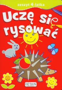 Okładka książki Zeszyt 4-latka. Uczę się rysować