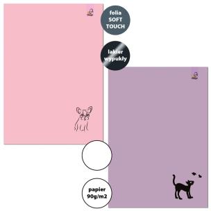 Opakowanie Zeszyt A4/32K gładki 90g Animal S2 (5szt)