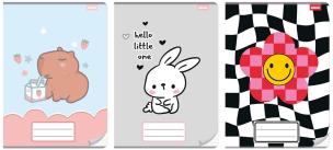 Opakowanie Zeszyt A4/32K kolor.trzy linie Dziewczynka (10szt)