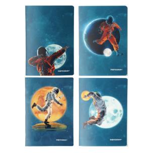 Zeszyt A4/32K linia kolor PP Cosmo (4szt). Wydawca: Narcissus. Multiszop.pl Opakowanie Zeszyt A4/32K linia kolor PP Cosmo (4szt)