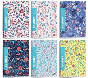 Zeszyt A4/48K kratka Be More Flor (10szt). Wydawca: Koh-I-Noor. Multiszop.pl Opakowanie Zeszyt A4/48K kratka Be More Flor (10szt)