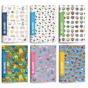 Opakowanie Zeszyt A4/48K kratka Be More Happy (10szt)