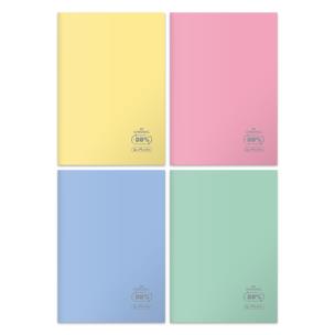 Zeszyt A4 60k kratka Herlitz eco pp pastel colors fsc pakiet 5 szt.. Wydawca: HERLITZ. Multiszop.pl Opakowanie Zeszyt A4 60k kratka Herlitz eco pp pastel colors fsc pakiet 5 szt.
