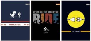 Opakowanie Zeszyt A4/60K kratka Man Vibe (5szt)