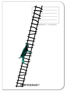 Zeszyt A4 60k kratka PP Fun Goat Ladder pakiet 4 sztuk mix. Wydawca: Narcissus. Multiszop.pl Opakowanie Zeszyt A4 60k kratka PP Fun Goat Ladder pakiet 4 sztuk mix