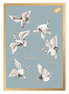 Opakowanie Zeszyt A4/60K kratka Satin Metallic (5szt)