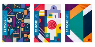 Zeszyt A4/72K kratka Be More Type (10szt). Wydawca: Koh-I-Noor. Multiszop.pl Opakowanie Zeszyt A4/72K kratka Be More Type (10szt)