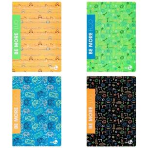 Zeszyt A4/72K linia Be More Fluo (10szt). Wydawca: Koh-I-Noor. Multiszop.pl Opakowanie Zeszyt A4/72K linia Be More Fluo (10szt)