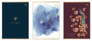 Opakowanie Zeszyt A4/80K kratka M Metalic Satin Gold (5szt)