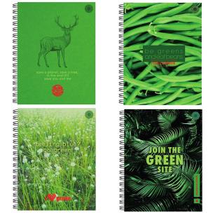 Opakowanie Zeszyt A4/80K kratka Think Green (5szt)