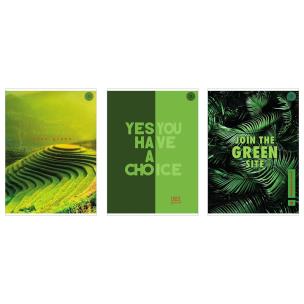 Opakowanie Zeszyt A4/80K linia Think Green (5szt)