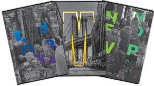 Opakowanie Zeszyt A4/96K linia City (5szt) TOP2000